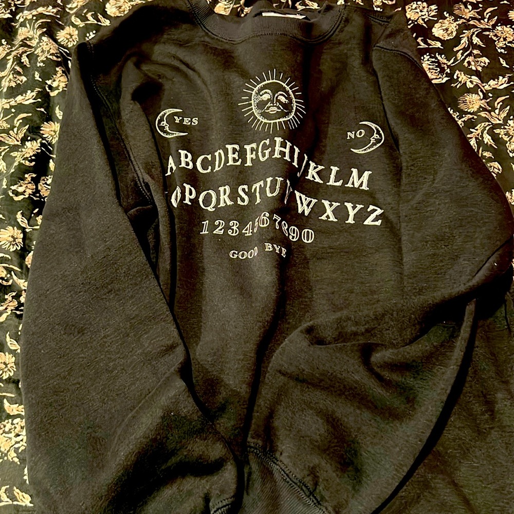 Ouija sweat shirt